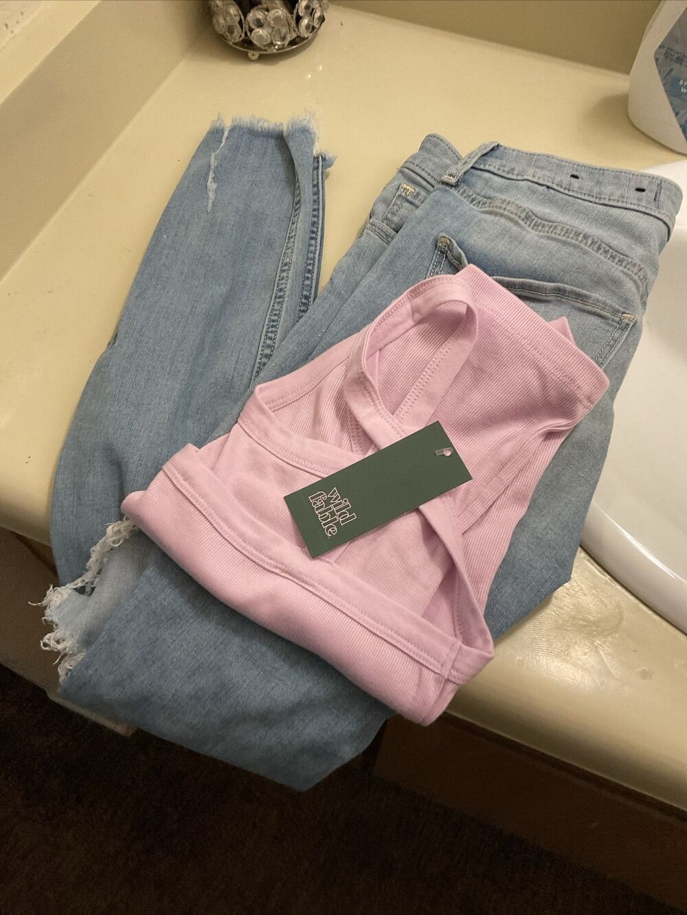HOLLISTER, SUPER HI-RISE JEGGING JEANS WOMENS 5S, Super Skinny DENIM PANTS